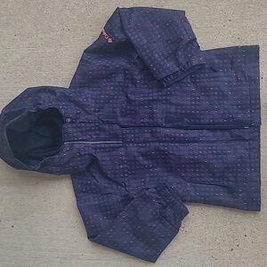 Columbia Navy Bugaboo Interchange Lighterweight Waterproof Coat